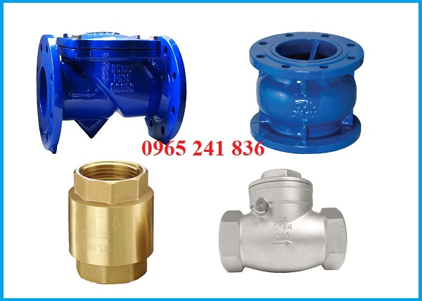 So sánh van một chiều lá lật và van một chiều lò xo