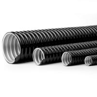 Ống ruột gà lõi thép bọc nhựa PVC đen