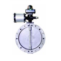 Van bướm bột điều khiển khí nén