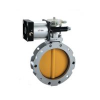 Van bướm xi măng điều khiển khí nén