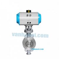 Van bướm điều khiển khí nén chịu áp lực cao