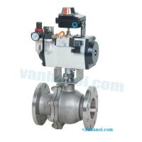 Van bi điều khiển khí nén lắp van điện từ khí nén