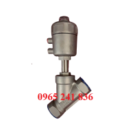 Van y xiên điều khiển khí nén ren