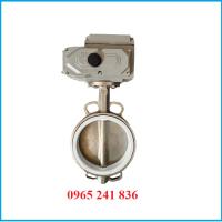 Van bướm inox điều khiển điện