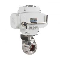 Van bướm vi sinh điều khiển điện