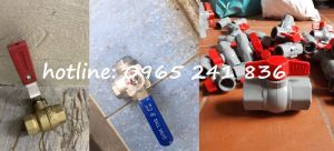 Van bi tay gạt DN15, DN20, DN25, DN32, DN40, DN50, DN65, DN80, DN100