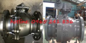 Van bi tay gạt DN125, DN150, DN200, DN250, DN300