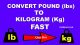 Cách quy đổi Pound sang kg chính xác | Pound to kg? 1 Pound = bao nhiêu kg?
