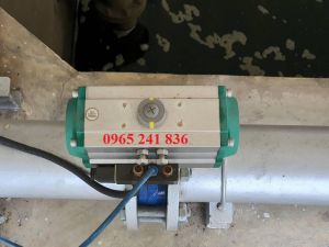 Cách lắp đặt van bướm điều khiển khí nén