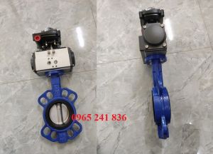 Cách thức hoạt động van bướm điều khiển khí nén